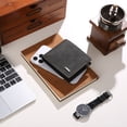 thumbnail image 7 of LOUEBICA Mens Wallet Leather RFID Blocking Large Capacity Trifold Wallet for Men with 10 Card Holders, 7 of 7