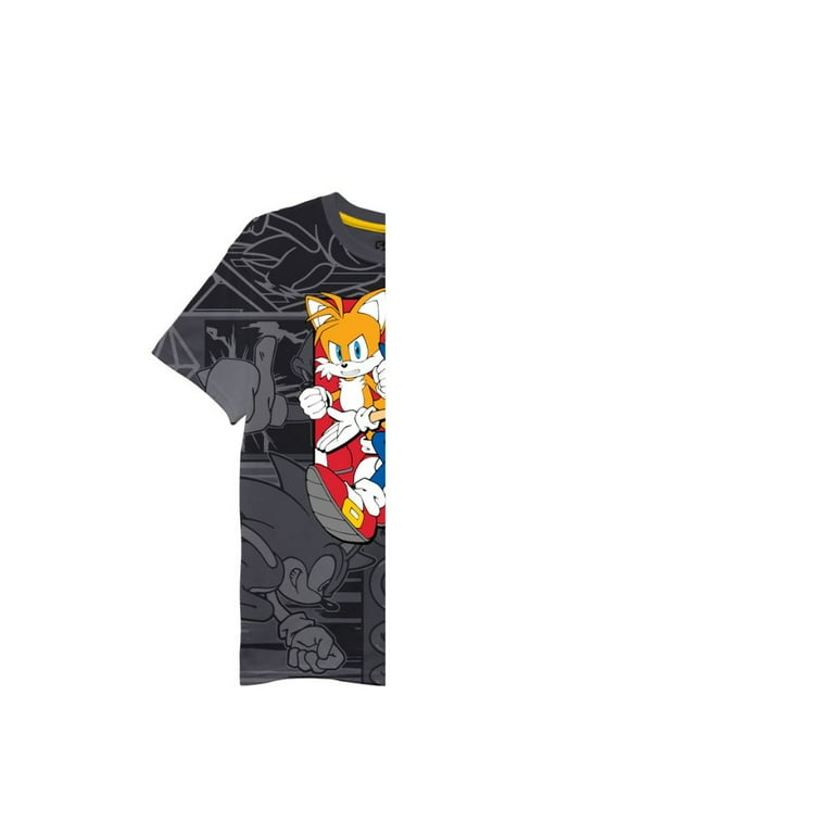 Freeze Boy's Sonic The Hedgehog Short Sleeve T-Shirt and Shorts Set