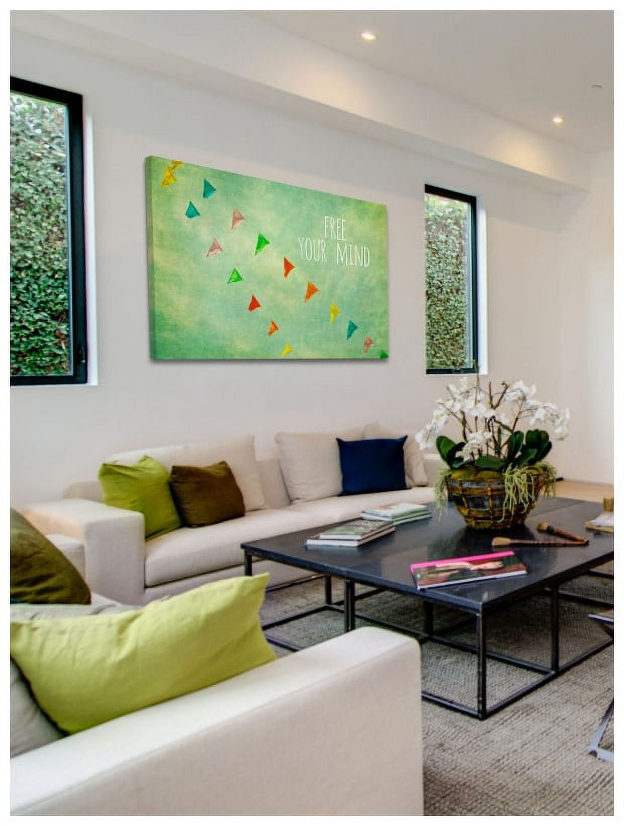 Marmont Hill "Free Your Mind" Sylvia Cook Painting Print on Canvas