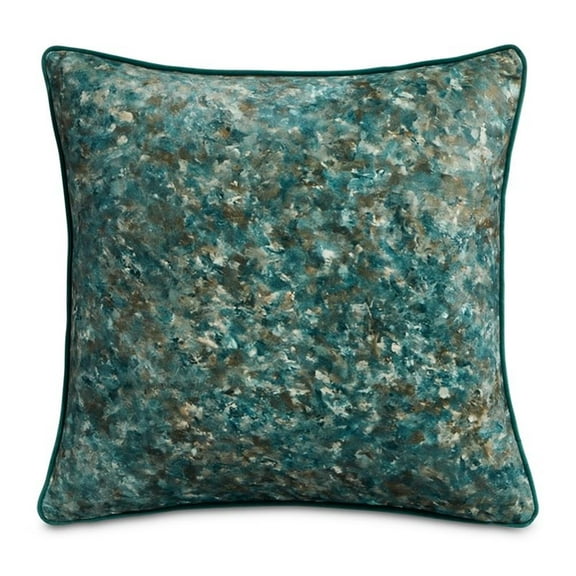 Renue Tatum 19" Velvet Throw Pillow - Juniper Teal in Set of 2