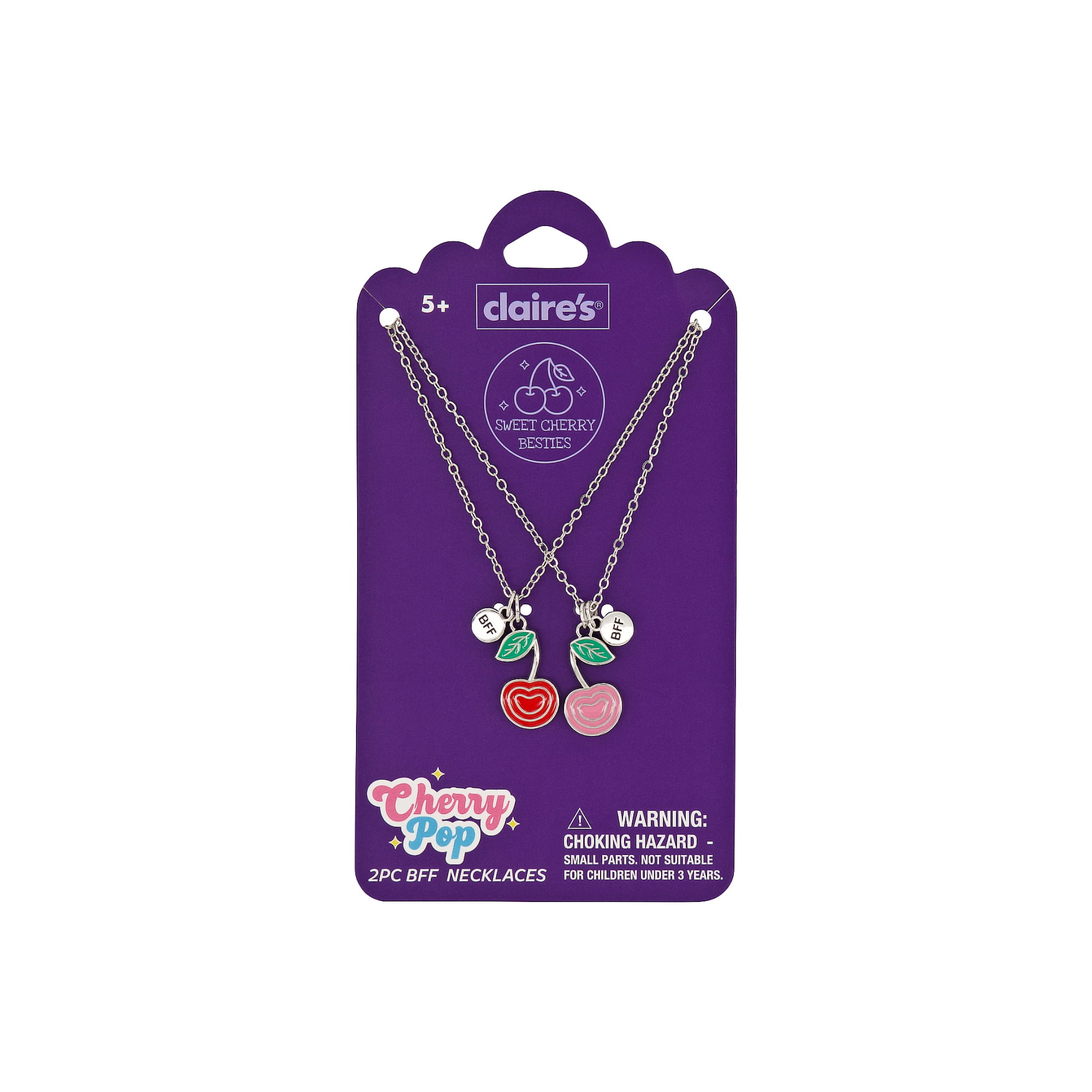 Claire's Best Friends Necklace Set - Cherry