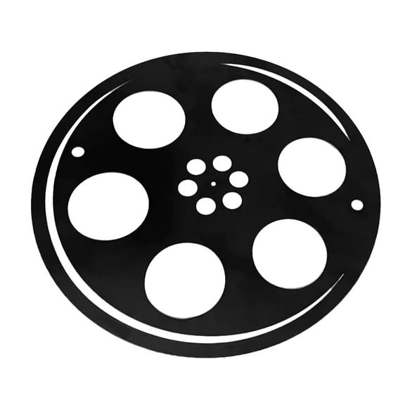 Movie Reel Pendant Movie Theater Iron Decor Wall Art Decor Iron Decorative Wall Decoration for Home