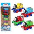 thumbnail image 4 of Thomas the Tank Engine Electric Thomas Percy and 1/43 Alloy Magnetic Train James Gordon Model Train Toy Set Kids Birthday Gift, 4 of 5