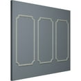 thumbnail image 6 of Ekena Millwork 31"W x 62"H Sussex Floral Panel Moulding Kit (Triple Panel), 6 of 10