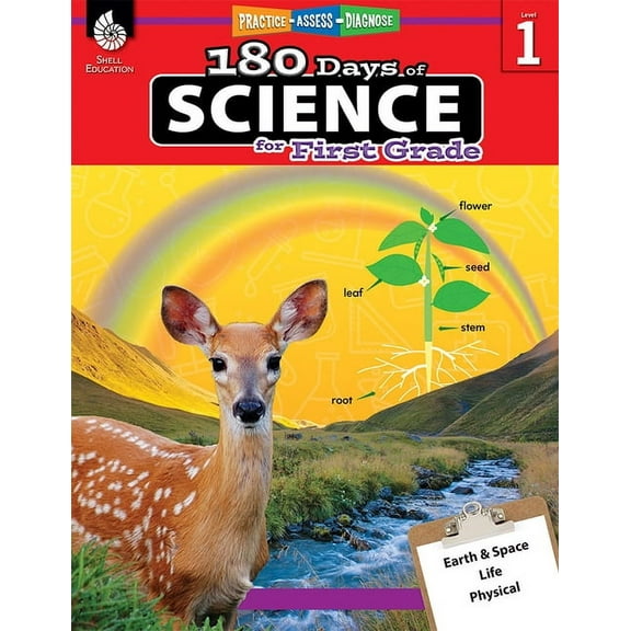180 Days of Practice 180 Days(tm) Science for First Grade: Practice, Assess, Diagnose, (Paperback)