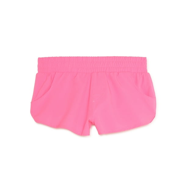 Wonder Nation Girls’ Board Shorts, Sizes 418 & Plus