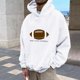 thumbnail image 2 of Gibobby Sudaderas de hombre Stripes con capucha sudadera de forro polar para hombre(Blanco,CH), 2 of 4