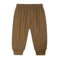 thumbnail image 2 of uublik Boys Girls Pants Fashion Savings Cute Soft Outdoors Home Wear Pants Brown, Size 3M-3T, 2 of 5