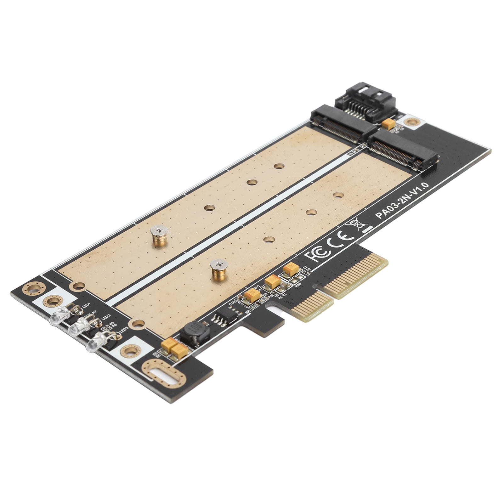 SSD Adapter Card, M.2 PCIE Adapter M.2 SSD NVME HighSpeed For BKey+M