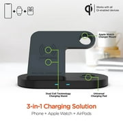 HyperGear 15328 3-in-1 Wireless Charging Dock