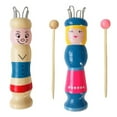 thumbnail image 2 of MYG Reel Knitting Tools Wooden French Wool Knitting Machine Knitting Yarn, 2 of 8