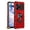 Red, variant on Xpression Phone Case For BLU View Speed Ultra 5G Hybrid Magnetic Car Mount Ring Kickstand Stand Holder Full-Body Armor Protective [Military Grade] Cover, Purple