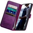 thumbnail image 5 of Ducksky Para Samsung Galaxy S23 Ultra Funda Tipo Cartera De Piel Auténtica Con Bloqueo Rfid, 4 Tarjeteros De Crédito, Piel Auténtica. Flip Folio Book Funda Protectora Para Teléfono Mujeres Hombres Par, 5 of 5