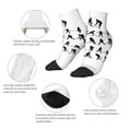 thumbnail image 4 of Mens Ankle Socks Womens Field Hockey Quarter Breathable Casual Socks, 4 of 7