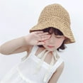 thumbnail image 4 of Baby Sun Protection Hat Lace Trimmed Children's Summer Outdoor Hat, 4 of 7