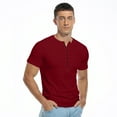 thumbnail image 6 of HAOMEILI Men's Henley Shirts Short/Long Sleeve Button T-Shirt Lightweight Fashion Casual Pullover Shirt, 6 of 6