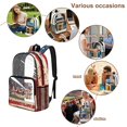 thumbnail image 5 of Whosucclay Splattered US Flag Print Clear Backpack for Boys Girls, Kindergarten Elementary Side Pockets Heavy Duty Daypack for Stadium Outdoor, 5 of 10