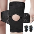 thumbnail image 1 of 2Pcs Rodilleras Deportiva Transpirables, Rodillera Ortopedica con Estabilizres Laterales, para Proteger La Banda Rotuliana, Ideal Correr, Soporte,Gym Mujer, Basquetbol, Voleibol (L), 1 of 3