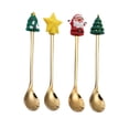 thumbnail image 2 of 4Pcs Stainless Steel Christmas Table Decorations Decorations Tea Spoons Decor, 2 of 8