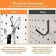 thumbnail image 4 of 50 Pack 20mm Pegboard Stainless Steel Hooks For Kitchen Storage Garage Accessories Workbench Tools Craft Supplies, 4 of 5