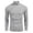 Gray, variant on YODETEY Men's Ribbed Turtleneck Sweater with Long Sleeve,Mens Basic Knit Pullover Sweaters ,Big and Tall Gray,Size M