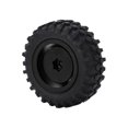 thumbnail image 4 of 1/24 Wheel Rim Rubber Tire, Compact 1/24 Metal Tyre Set  For AXIAL SCX24 RC Car Black,Silver,Red, 4 of 8