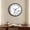 #01-Style A, variant on Whatever I‘m Late Anyway Wall Clock – Irregular Number Wall Clock – Funny Unique Clock for Home Office – Creative Scattered Number Layout (Style B)