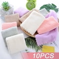 thumbnail image 2 of Toalla de microfibra gruesa de coral de alta densidad, 10 unidades, secado rápido, limpieza facial, suave y absorbente, 2 of 5