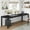 Black, variant on Tribesigns 78.7 Inches Extra Long Computer Desk 2 Person Desk, Double Long Desk for Home Office
