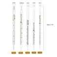 thumbnail image 4 of Glass Pipettes Graduated Droppers Set of 17 Pcs with Rubber Heads Lab Pipettors Droppers for Liquid & Essential Oils - A2ZSCILAB, 4 of 4