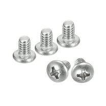 #8-32x1/4" Pan Head Machine Screws, 304 Stainless Steel Screw, Pack of 20