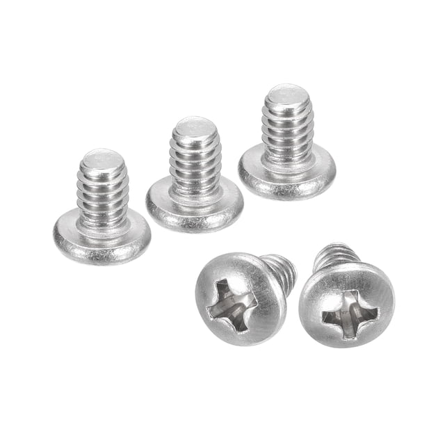 #8-32x1/4" tornillos de máquina de cabeza plana, tornillo de acero inoxidable 304, paquete de 20