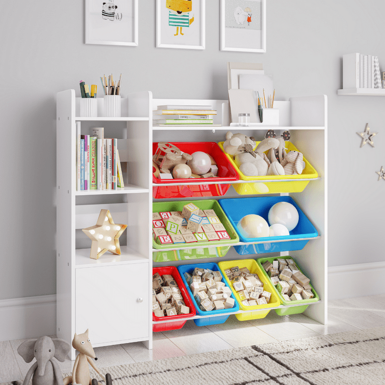Kids Closet with Toy Storage – Shelf Help