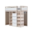 thumbnail image 1 of Litera VOX Muebles con colchón individual y estantes Contemporáneo, 1 of 5