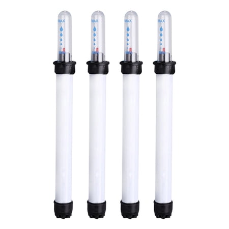 CaraMart Water Level Gauge 4 Pack Essential for For flower Pot and Aquatic Monitoring