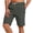 Dark Gray-13, variant on LONKITO Mens Casual Shorts with Pockets Classic Slim Fit Summer Shorts Elastic Waist Drawstring