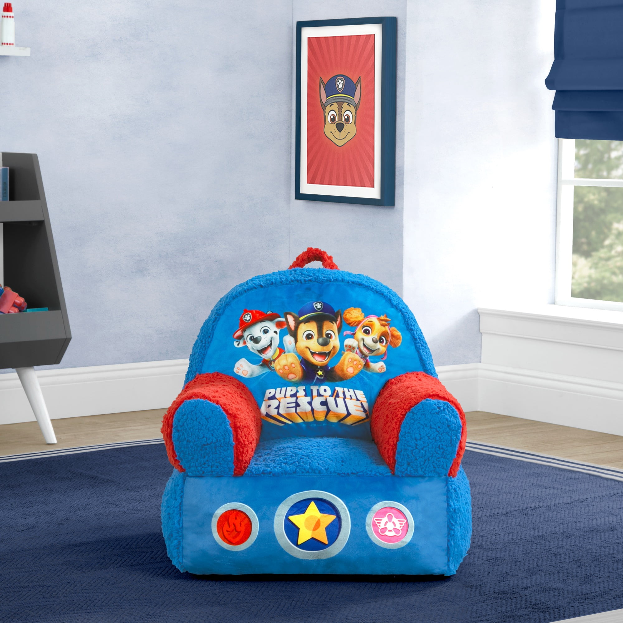PAW Patrol Cozee Buddy Chair by Delta Children, Blue