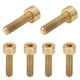 thumbnail image 5 of 50Pcs Cap Hex Socket Screw Copper Fastener Hardware Tools Industrial Supplies M4M4x15, 5 of 5