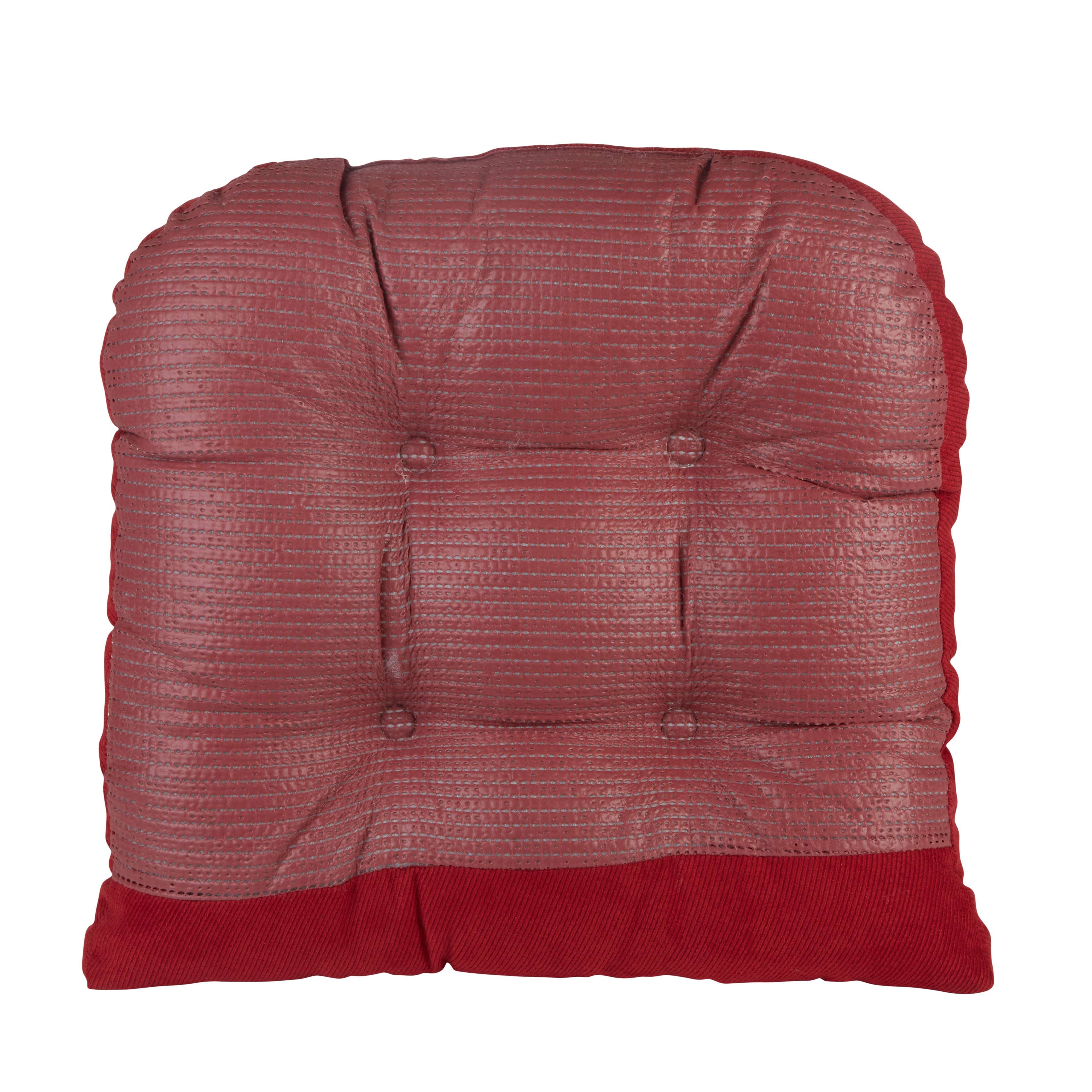 Master Memory Foam Seat Cushion 17 H x 17 12 W x 2 34 D Black