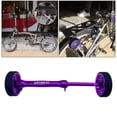 thumbnail image 3 of S SERENABLE Aluminum Alloy Bike Easy Wheel w/ Telescopic Rod Bar Rear Cargo Rack, 3 of 9