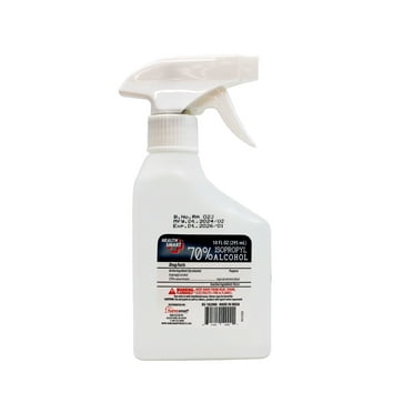 Health Smart 70% Isopropyl Alchohol Multipurpose Spray 10 Ounce