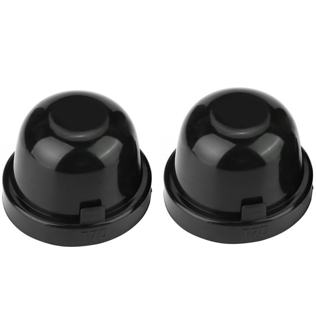 Cubierta para faro, 2 piezas de 70 mm, cubierta impermeable para faro de coche, tapa impermeable para faro, tecnología innovadora