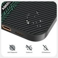 thumbnail image 3 of Stylish Texutre Case Cover for Apple iPhone 14 Pro Max, Slim Fit [Compatible with Magsafe & Accessories] Shockproof Drop Protection Anti-Scratch Anti-Slip Bumper Rugged Case for Men,Black+Green, 3 of 6