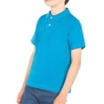 thumbnail image 1 of Playera Polo para Niño 100% Algodón Marca Optima – Turquesa, 1 of 5