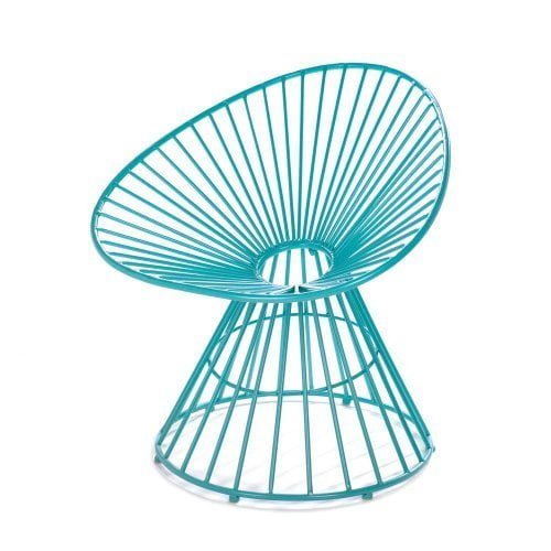 Home Teal Blue Patio Lounge Chair