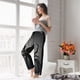 thumbnail image 5 of Balery Black Spiders Pantalones de pijama para mujer, pijamas ultraligeros, pantalones de estar por casa-Medium, 5 of 6