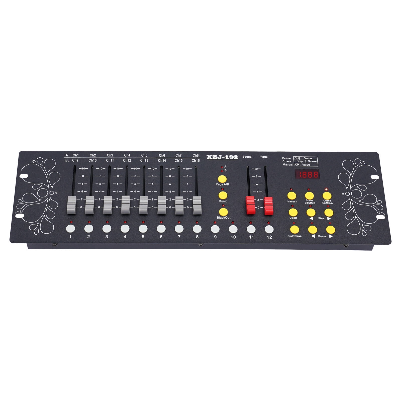 DJ DMX 512 192 Channels Operator Console Controller Stage Lighting DJ Party US