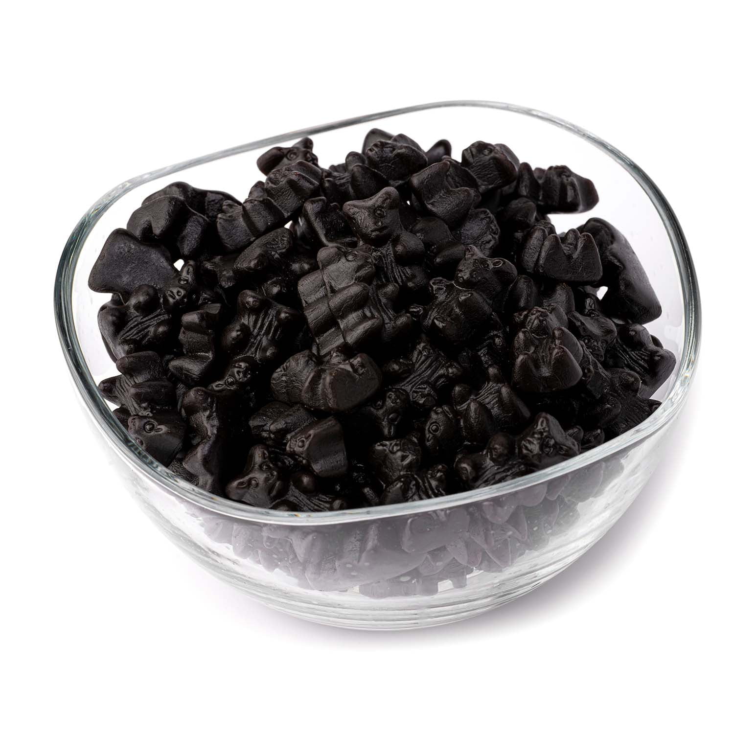 Jackie's Chocolate Sugar Free Licorice Bears, 1 lb