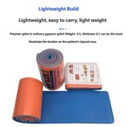 Multipurpose Emergency Splints Roll Reliable Support for Bone Fractures Care