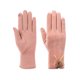 thumbnail image 1 of Minnieouse Guantes de mujer suaves a prueba de viento cómodos mitones colores sólidos de moda transpirable diseño de bola de pelo protección de palma al Accesorios de disfraces Rosado Minnieouse AP014304-03, 1 of 6